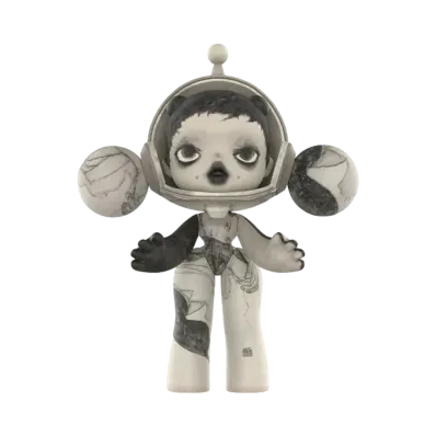 POP MART "MEGA COLLECTIONS" Alpha SKULLPANDA 400% Egon Schiele