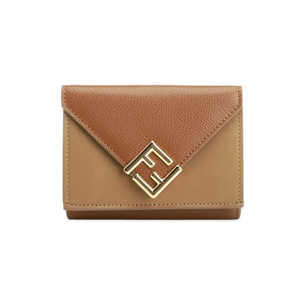 FENDI Women's Mini Trifold Vit.King/Cruis "Brown"