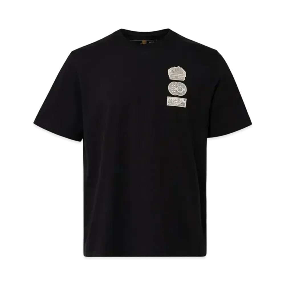 Timberland Allgender Short Sleeve Knit Badge Tee "Black"