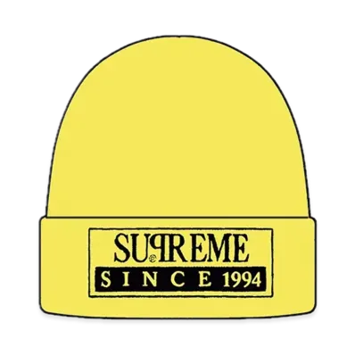 Supreme Reserved Beanie "Yellow"