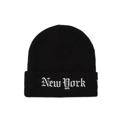 Supreme New Era Shop Beanie (New York) "Black"