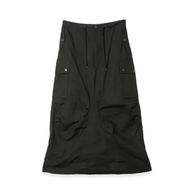 NEEDLES Field Skirt - Cotton Ripstop "Black"