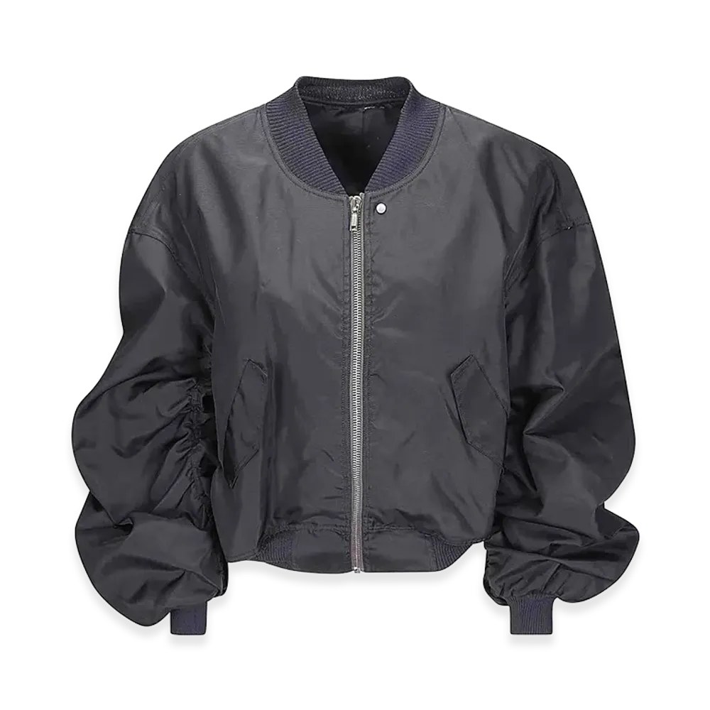 Rick Owens Women's Oversized Bomber Jacket "Black"