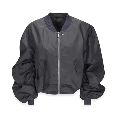 Rick Owens Women's Oversized Bomber Jacket "Black"