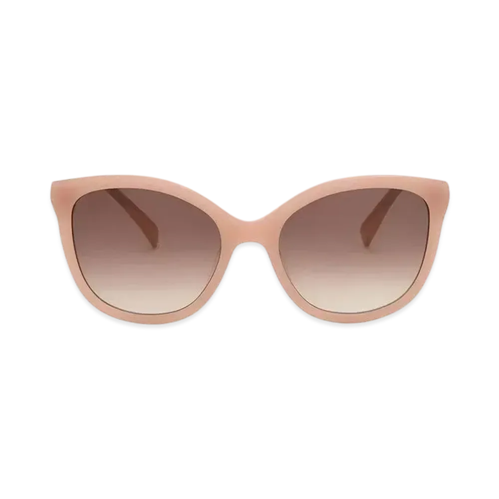 CHARLES & KEITH Recycled Acetate Oval Sunglasses "Pink"