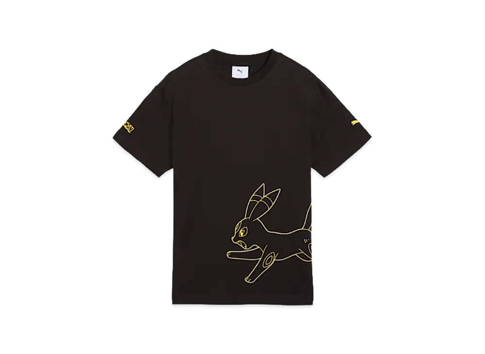 PUMA x Pokemon Kids Relaxed Graphic S/S Tee "PUMA Black"