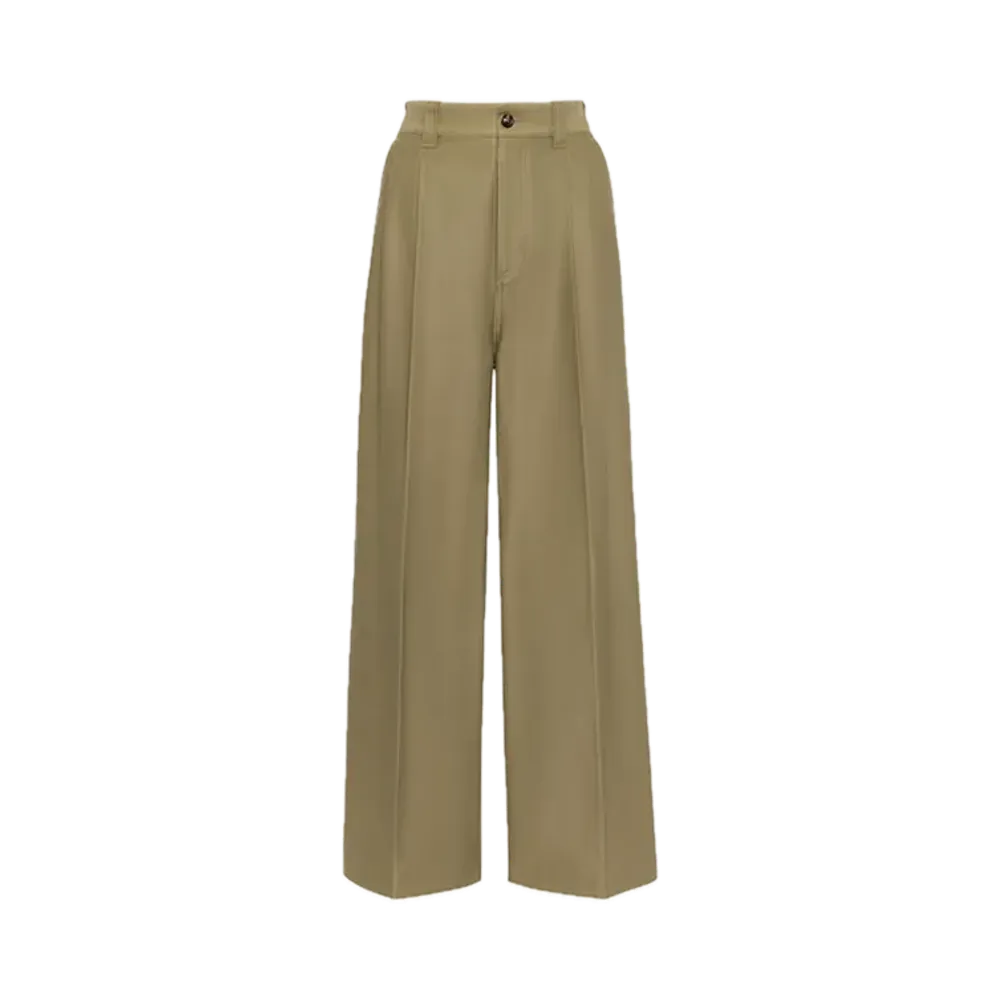 Maison Margiela Skater Chino Cotton Trousers "Khaki"
