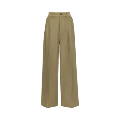 Maison Margiela Skater Chino Cotton Trousers "Khaki"