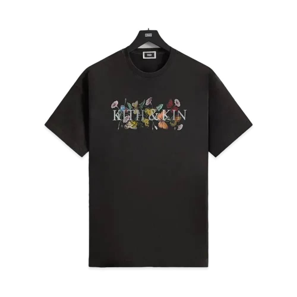 Kith & Kin Butterfly Vintage Tee "Black"