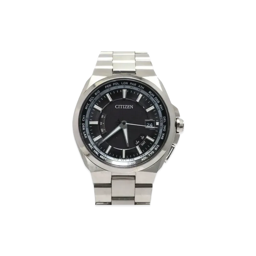 CITIZEN Atessa Eco Drive Direct Flight Limited "Blue Gray" CB0120-55E