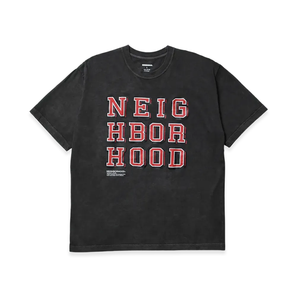 NEIGHBORHOOD Nh . Tee Ss-16 "Black"