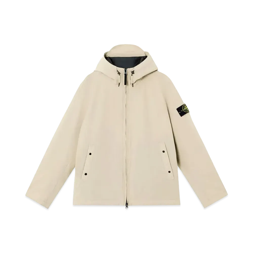 Stone Island 4100047 Soft Shell-R_E.Dye Technology Recycled Polyester Primaloft Insulation "Desert Brown"