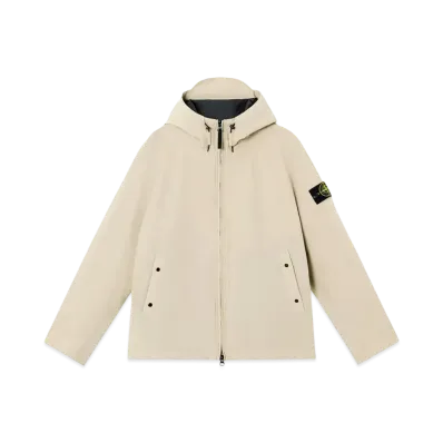 Stone Island 4100047 Soft Shell-R_E.Dye Technology Recycled Polyester Primaloft Insulation "Desert Brown"