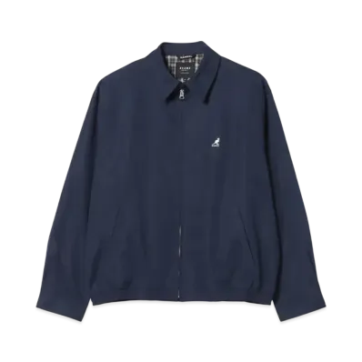 KANGOL x BEAMS Heart Zip-Up Big Blouson "Navy"