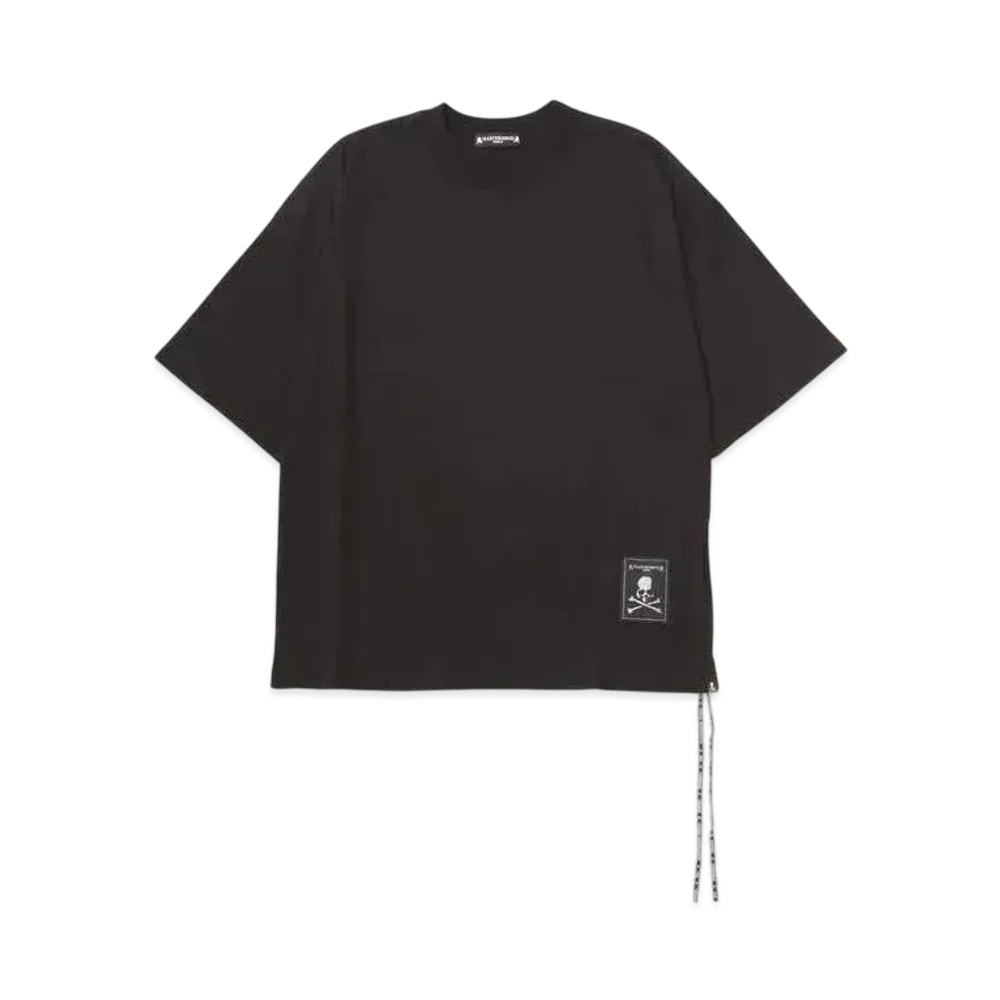 mastermind WORLD Boxy Label Tee "Black"