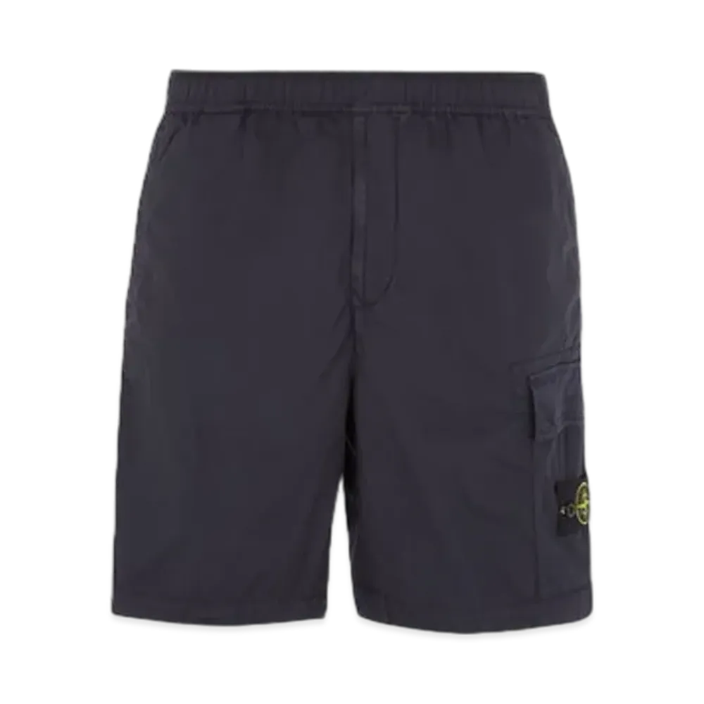 Stone Island L1803 Comfort Fit Cargo Bermuda Shorts - 24SS "Blue"