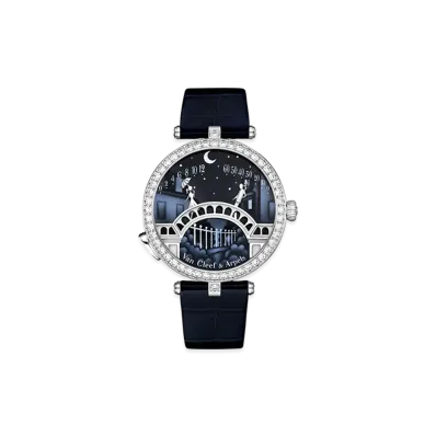 Van Cleef & Arpels Lady Arpels Pont des Amoureux watch "18K White gold/Diamond"