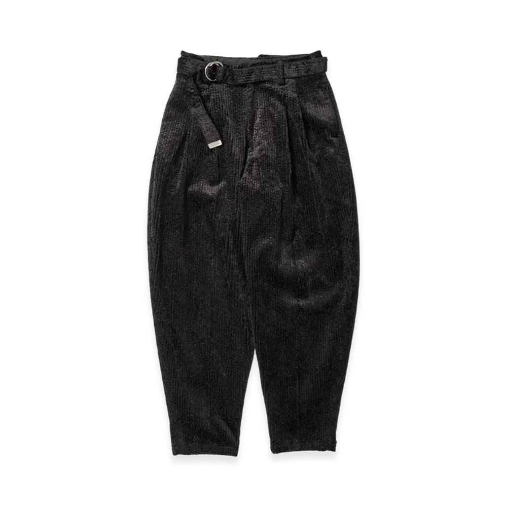 doublet Corduroy "Bontan" Pants "Black"