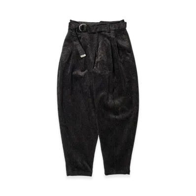 doublet Corduroy "Bontan" Pants "Black"