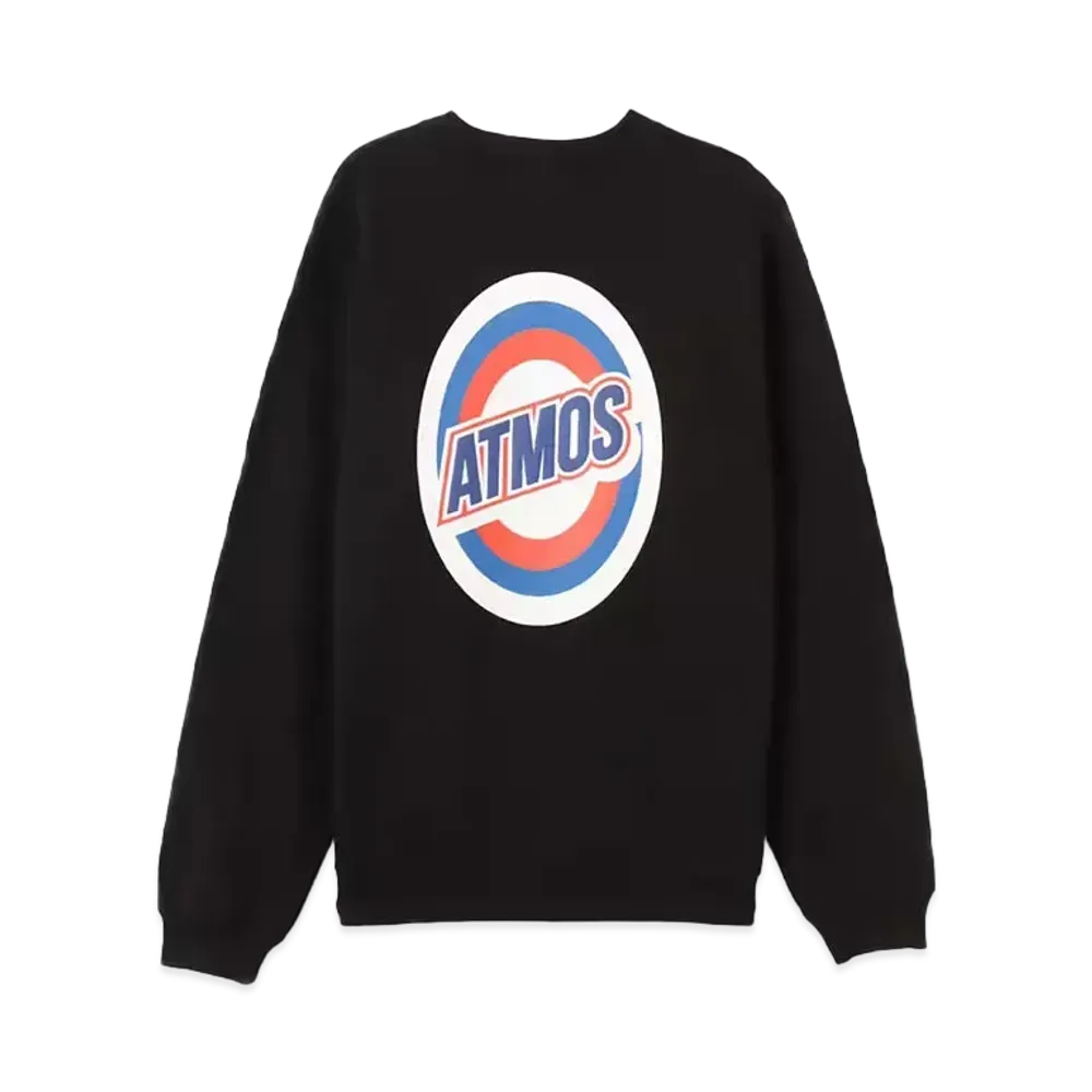 atmos Circle Gradient Logo Sweatshirt "Black"
