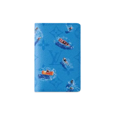 Louis Vuitton Pocket Organizer "Blue lagoon"