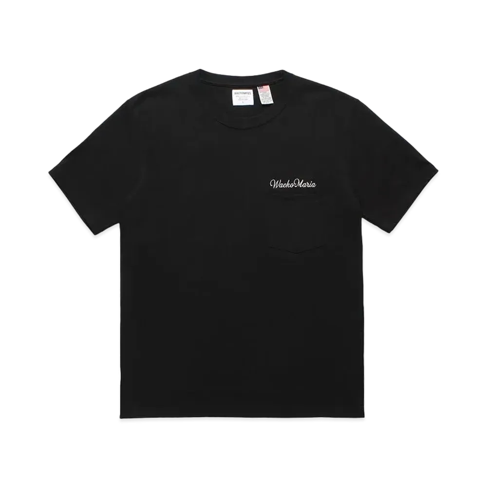 WACKO MARIA US Fabric Pocket T-Shirt "Black"