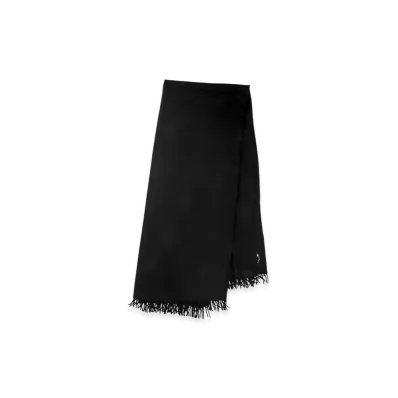 COMOLI Cashmere Stole "Black"