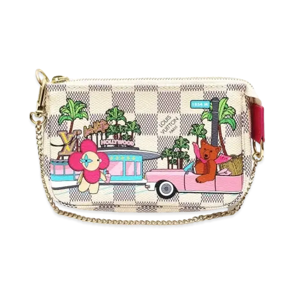 Louis Vuitton Damier Azur Mini Pochette Accessories