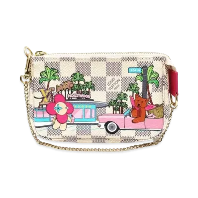 Louis Vuitton Damier Azur Mini Pochette Accessories