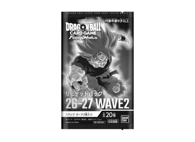 ドラゴンボールスーパーカードゲーム フュージョンワールド プロモーションカードパック「リミテッドパック 26-27 WAVE2」パック