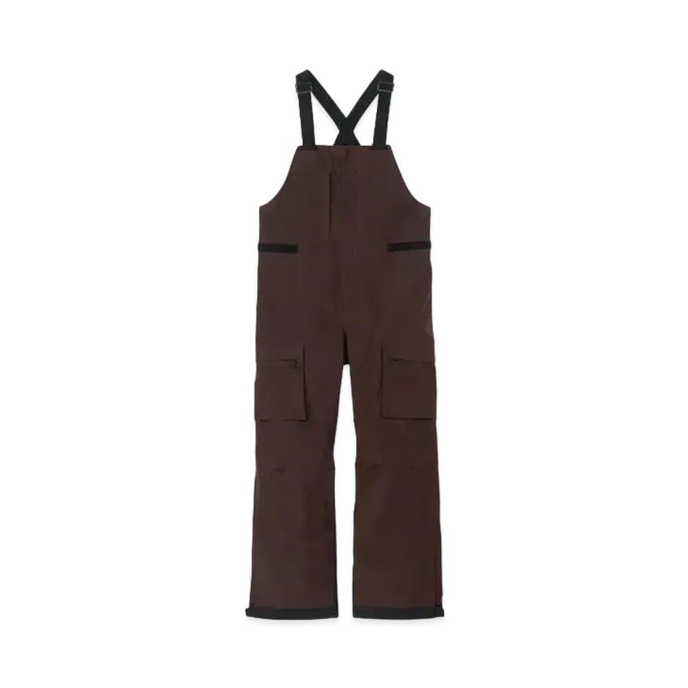 Goldwin Gore-Tex 3 Layer Cargo Bib (Ski / Men's) "Bitter Brown"