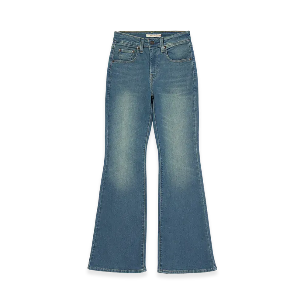 Levi's 726 High Rise Flare Jeans "Medium Indigo"