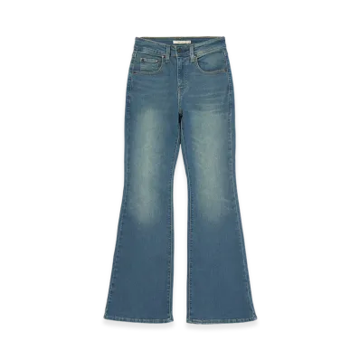 Levi's 726 High Rise Flare Jeans "Medium Indigo"