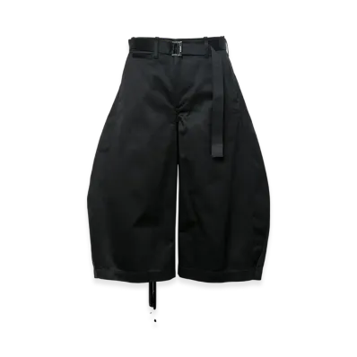 sacai Cotton Chino Pants "Black"