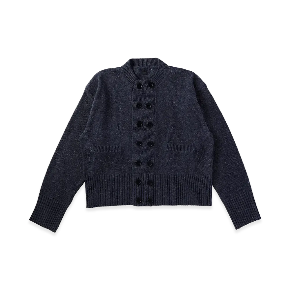 T.T Taiga Takahashi LOT.506 DB Cardigan "Indigo"