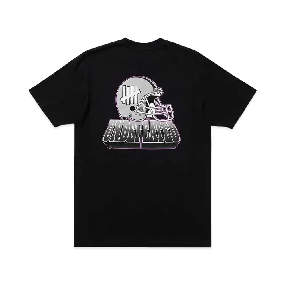 UNDEFEATED PIGSKIN S/S TEE - 80274 "Black"