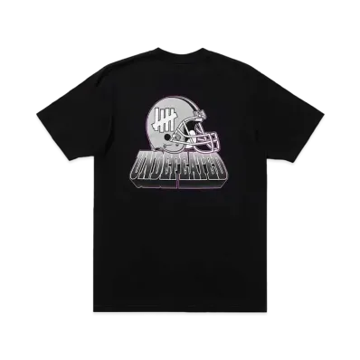 UNDEFEATED PIGSKIN S/S TEE - 80274 "Black"