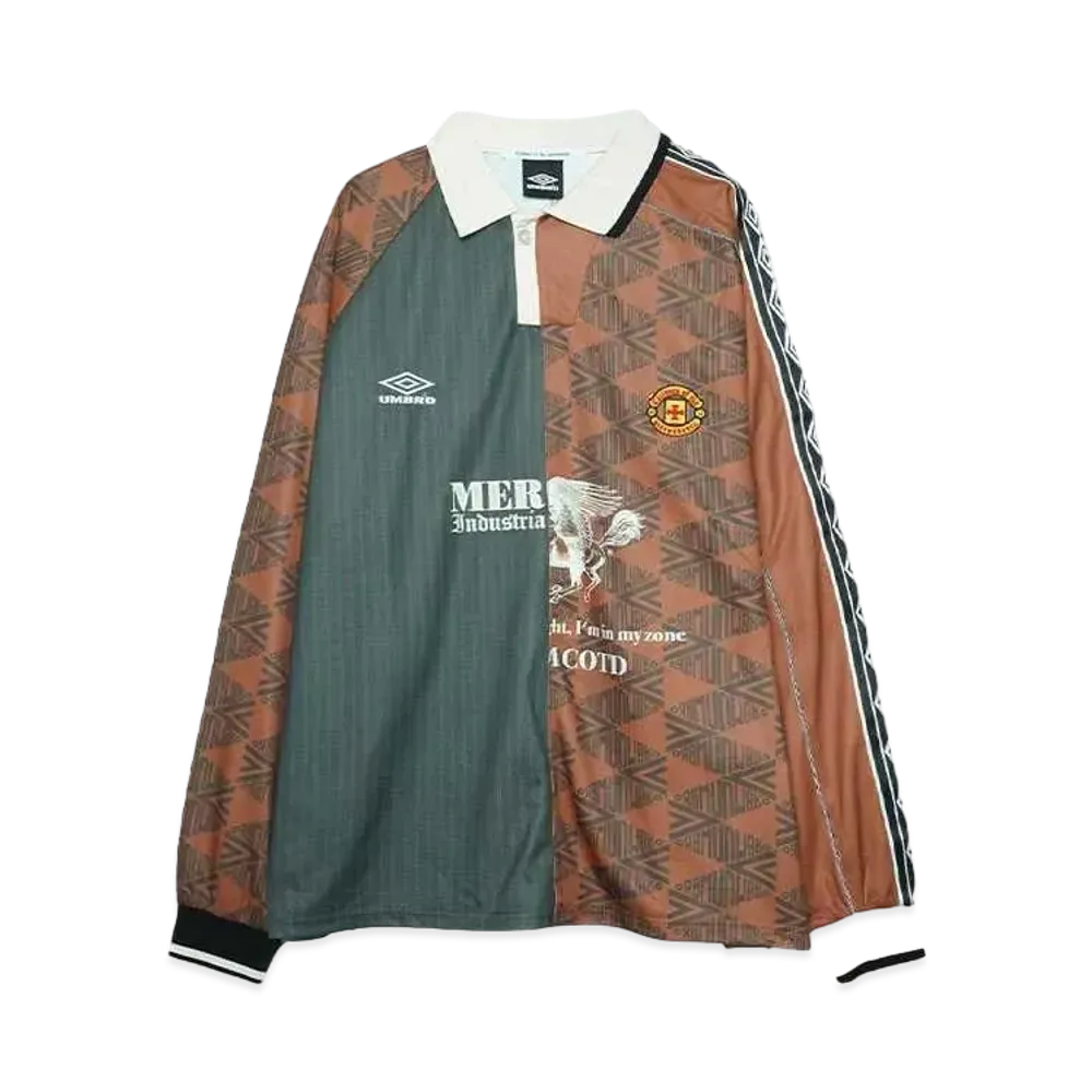 UMBRO x Children of the discordance Changeover Game Shirt "BROWN"