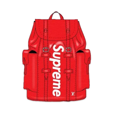Supreme x Louis Vuitton Christopher Backpack "Red"