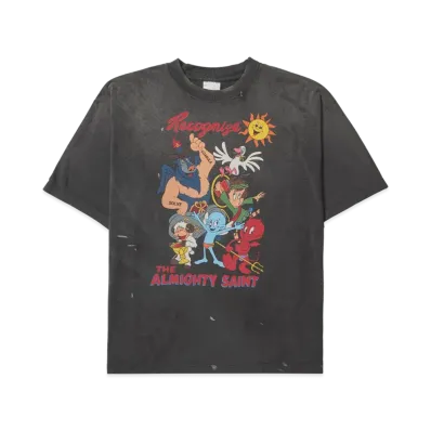 Saint Mxxxxxx SS T-Shirt Almithy Saint "Black"