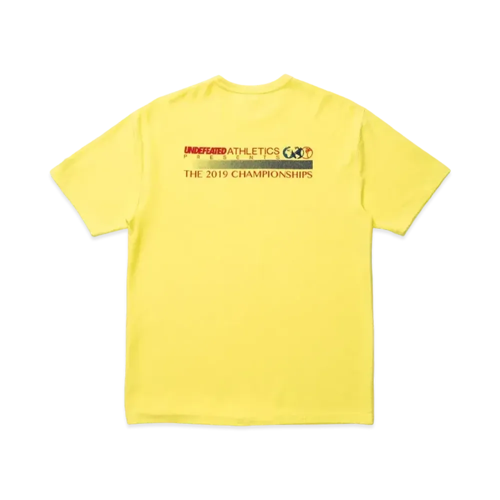 UNDEFEATED CHAMPIONSHIPS TOP - 10033 "Yellow"