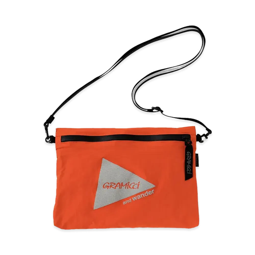 GRAMICCI x and wander Nylon Sacoche "Orange"