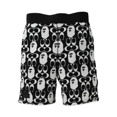Bape × Coach Sweat Shorts "Black"