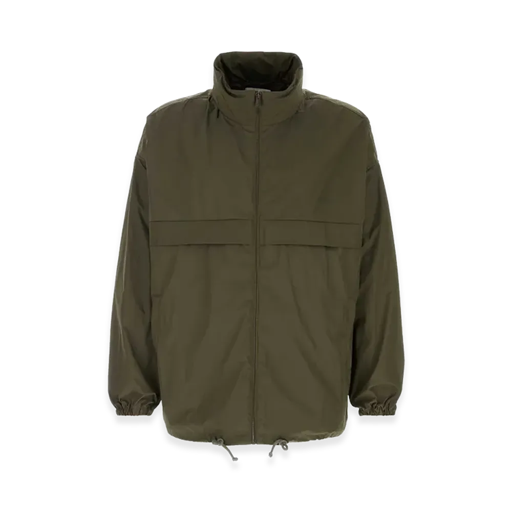 Saint Laurent Army Green Polyester Windbreaker "Green"