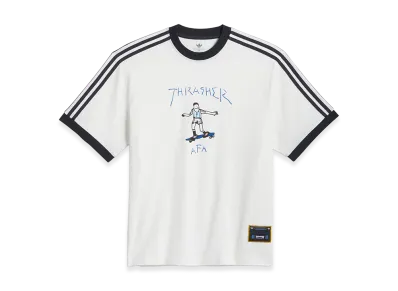 adidas x THRASHER x AFA Gonz Ringer Tee "Core White"