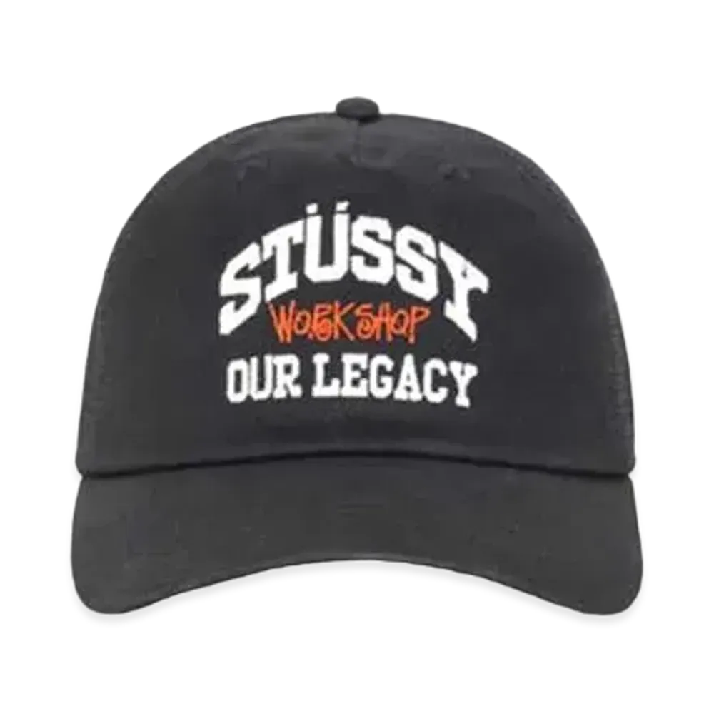 Stussy x Our Legacy Work Shop Lp Trucker Cap "Black"
