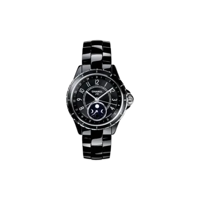 CHANEL J12 Ceramic 38mm Phase De Lune Blue "Black"