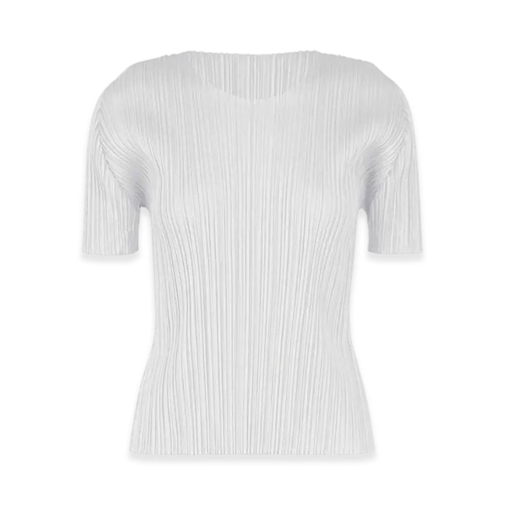 PLEATS PLEASE ISSEY MIYAKE Basics "Light Gray"