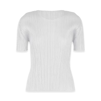 PLEATS PLEASE ISSEY MIYAKE Basics "Light Gray"