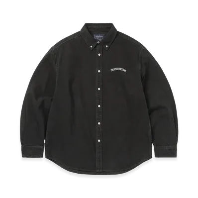 thisisneverthat Washed Denim Shirt "Black"
